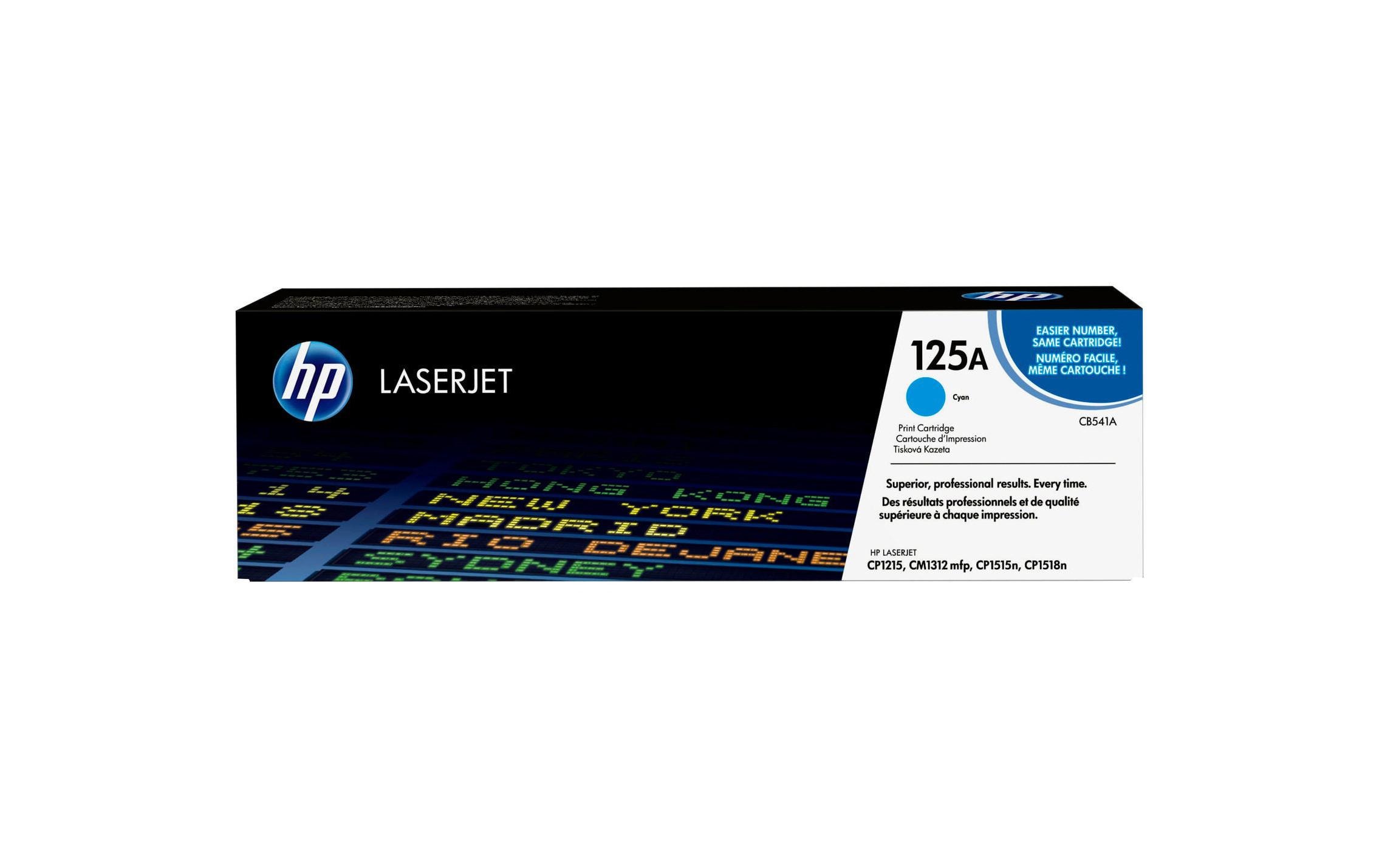 Toner Nr. 125A (CB541A) CyanTonerkartusche