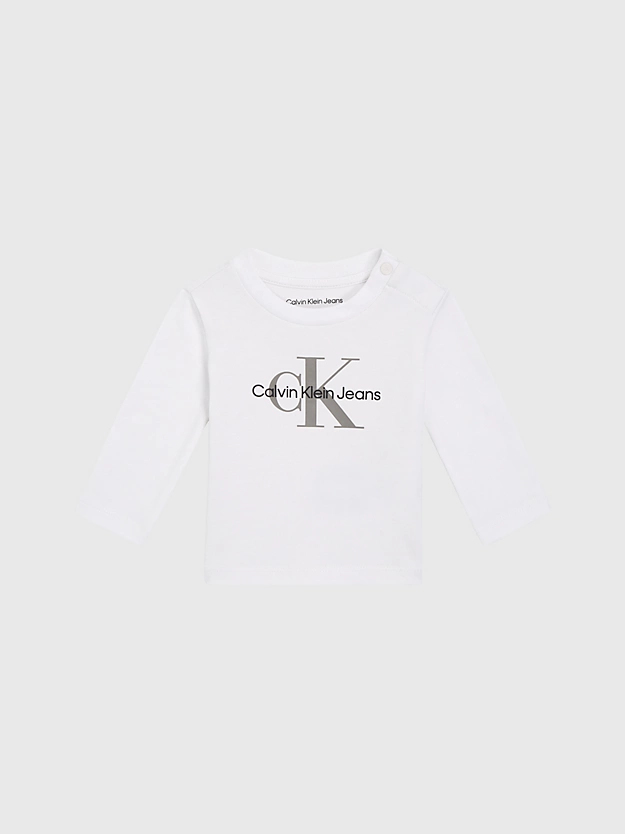 Camiseta de manga comprida para recém-nascidos
