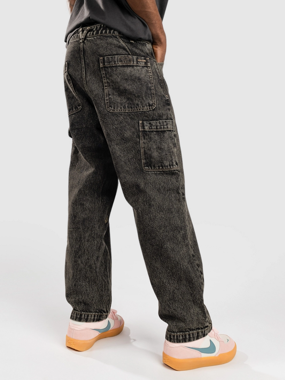 Volcom Kraftsman Denim Jeans squadron green