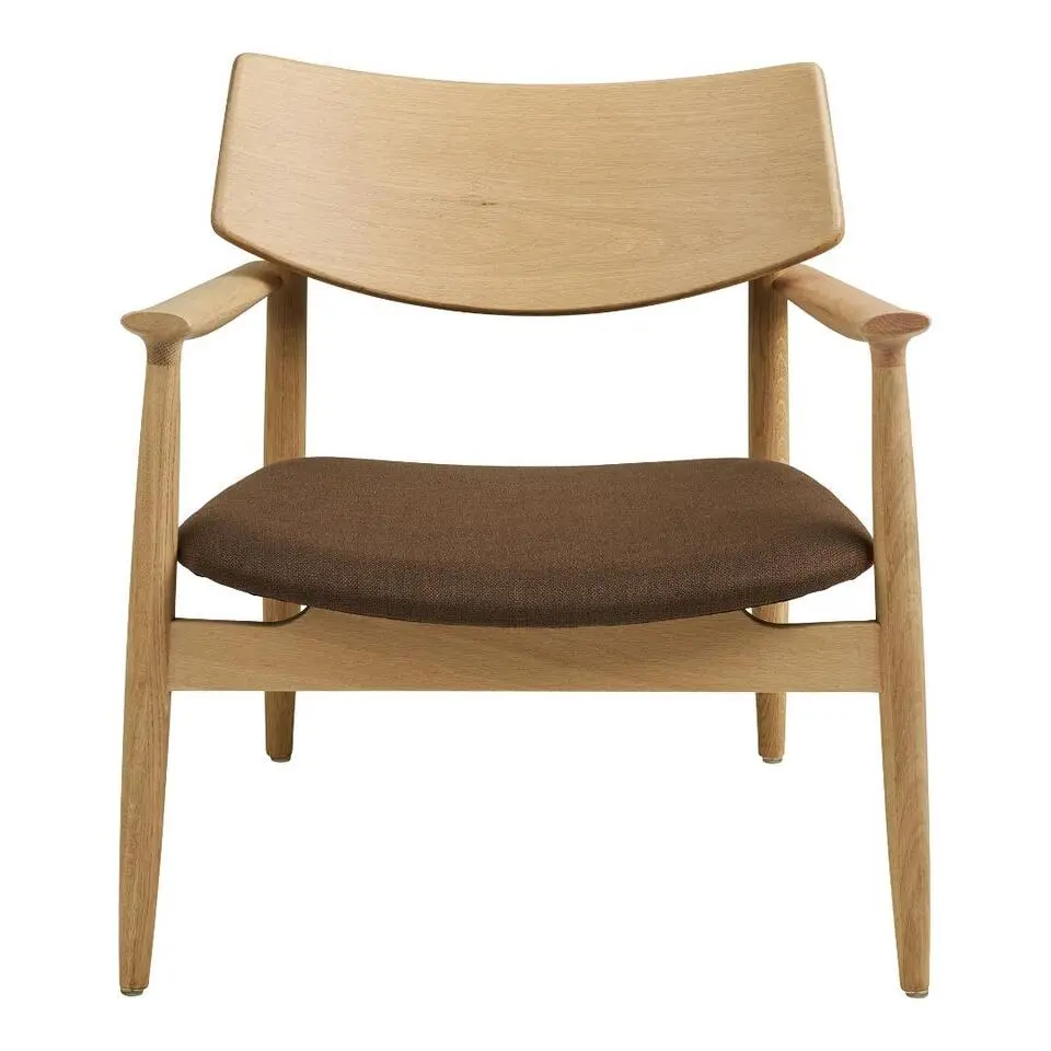 Hioshop Gina fauteuil eik- bruin
