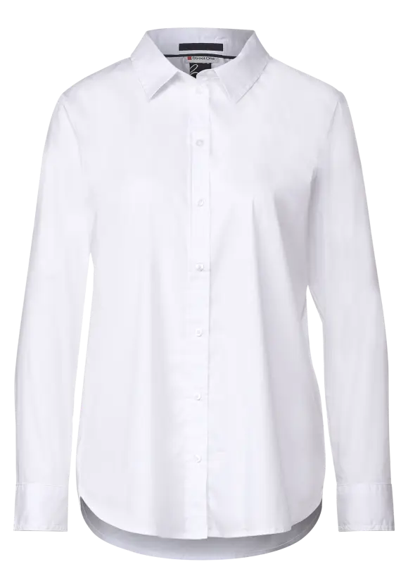 Office Longbluse - White