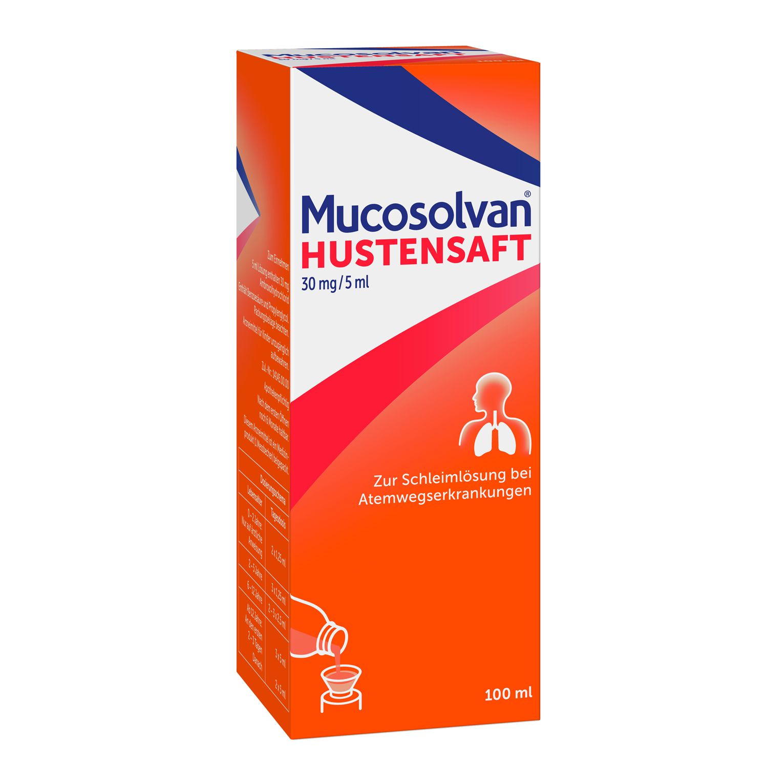 MUCOSOLVAN Hustensaft, Schleimlöser bei Husten, Hustenlöser