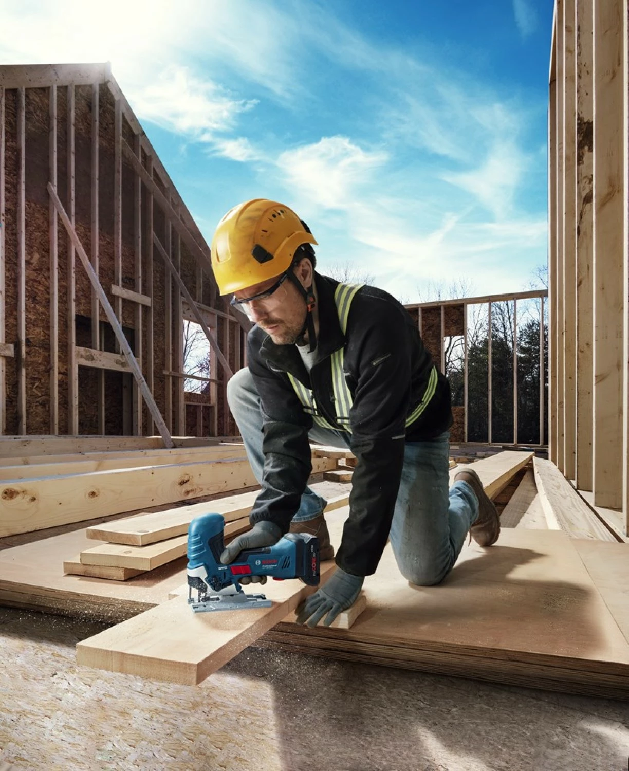 Bosch GST 18V-125 S Accu Decoupeerzaag - in L-Boxx