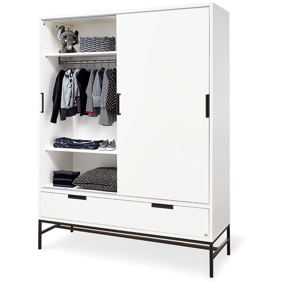 Pinolino Kleiderschrank Steel 2-türig