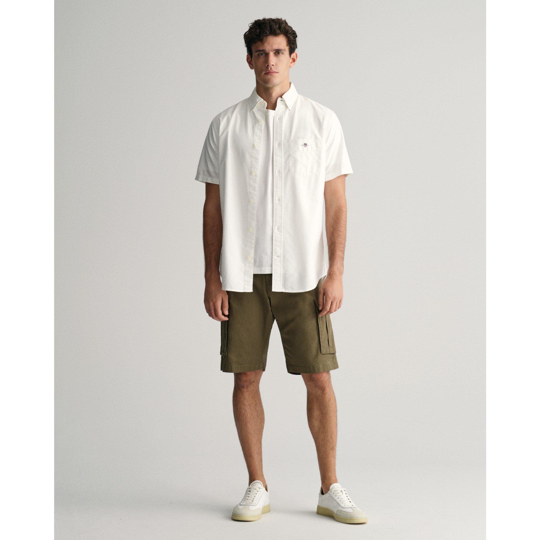 Gant Regular Fit Classic Oxford Short Sleeve Shirt