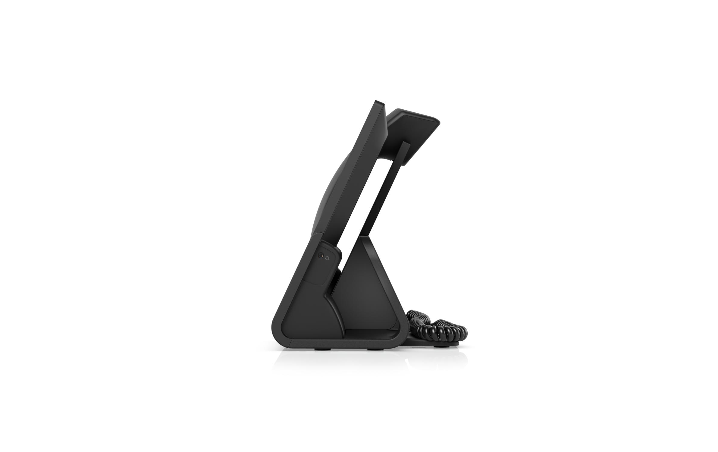 Talk Phone Touch Schwarz<br>Vielseitiges Desktop-Smartphone, das die Lernkurve eliminiert