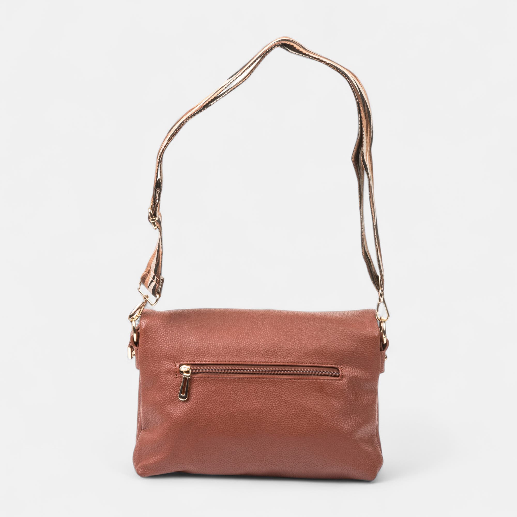 Sac bandoulière cognac