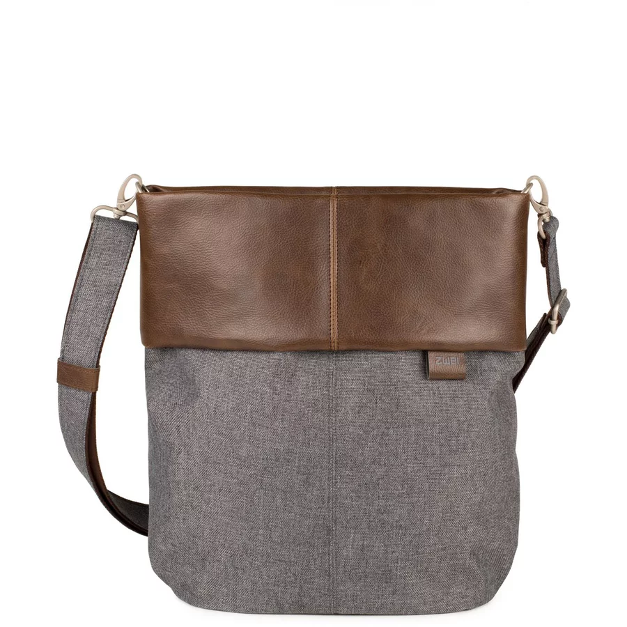 zwei Olli OT12 - Schultertasche 32 cm stone