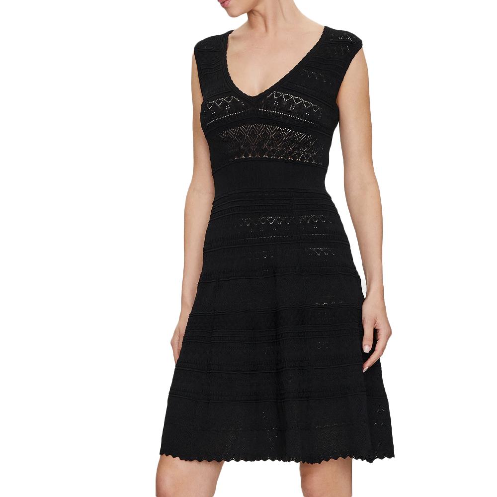 Morgan Robe Noir Femme Morgan Tricot 241RMNAIA