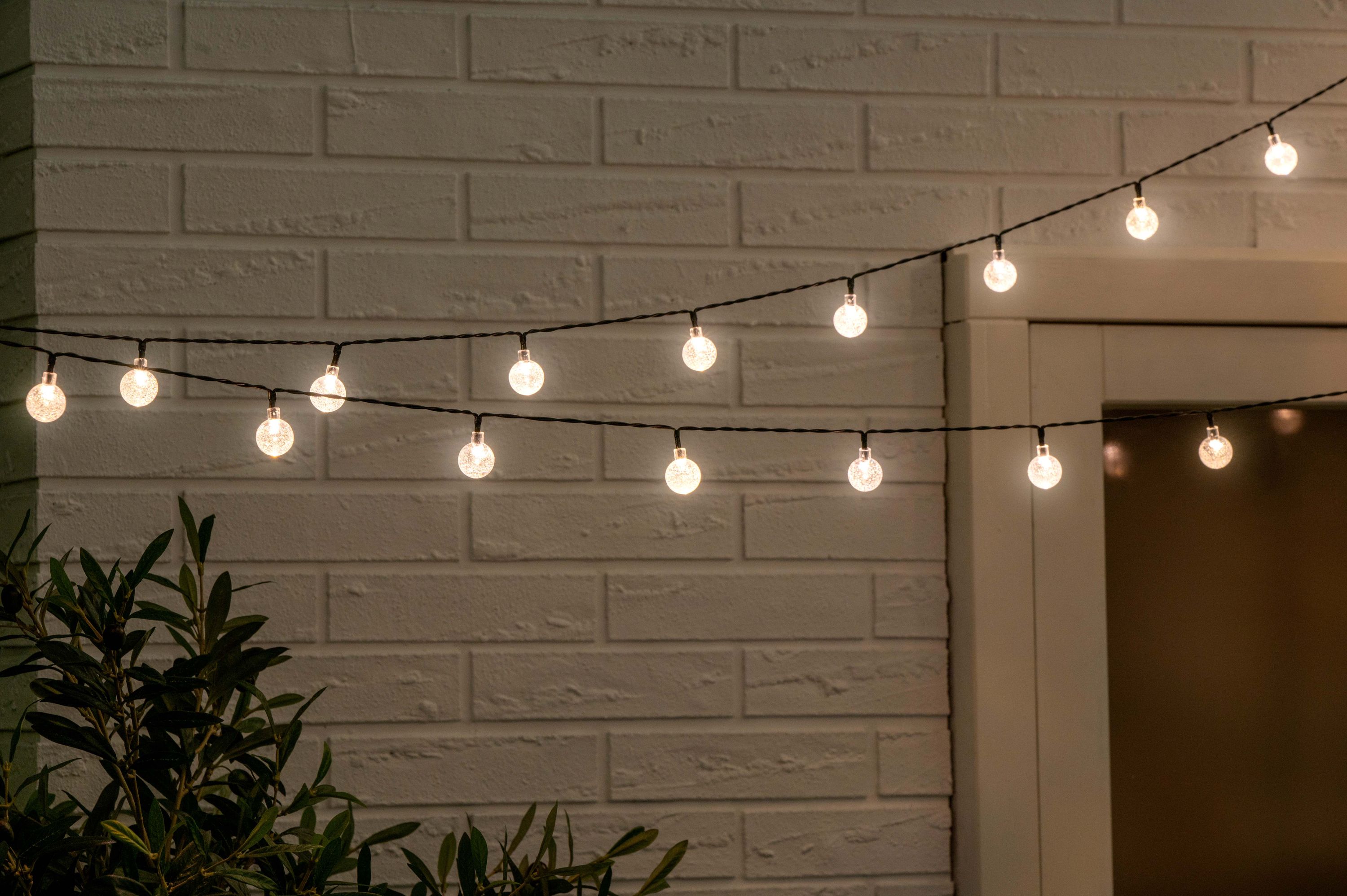 LED Solar Lichterkette 9 m