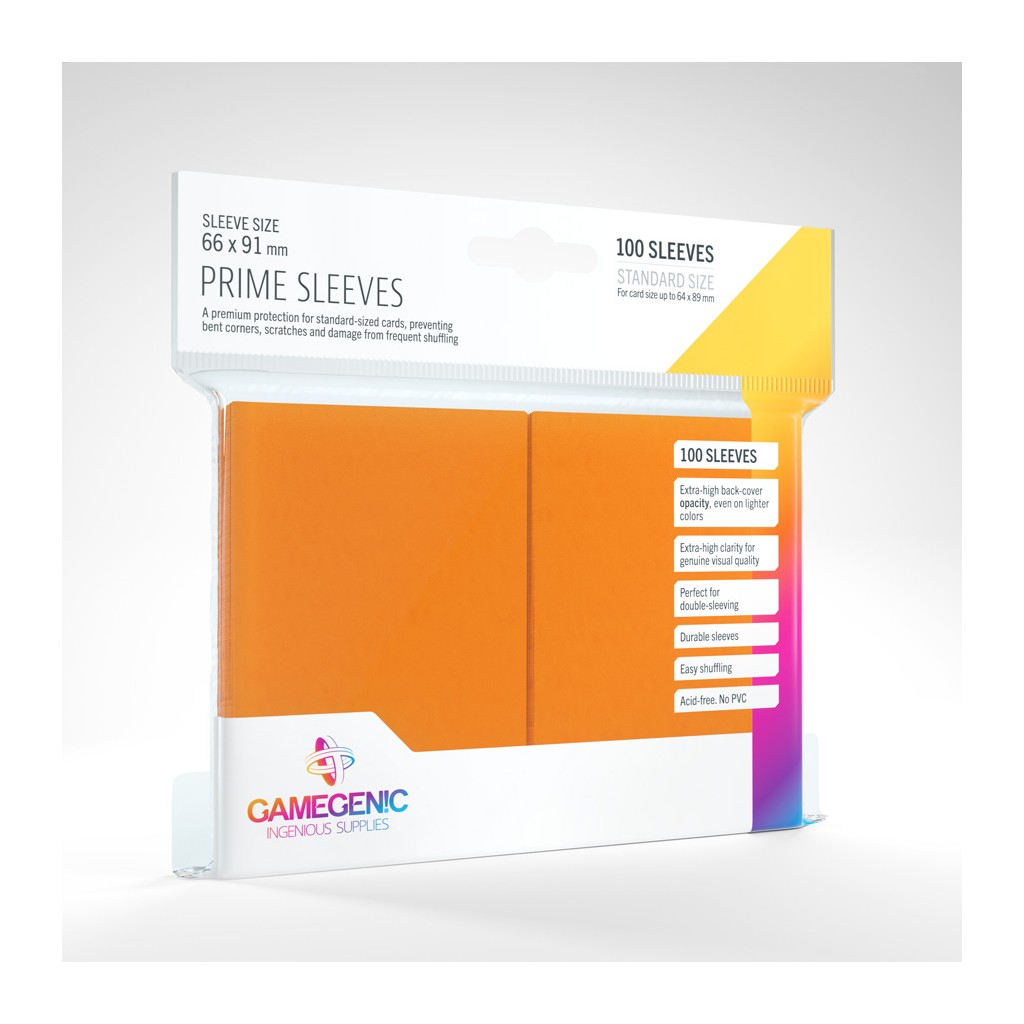 Gamegenic - 100 Prime Sleeves - 66x91