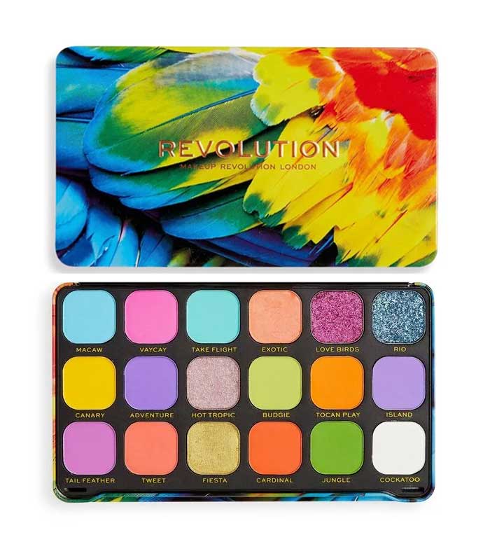 Revolution - Paleta de sombras de olhos Forever Flawless - Birds Of Paradise