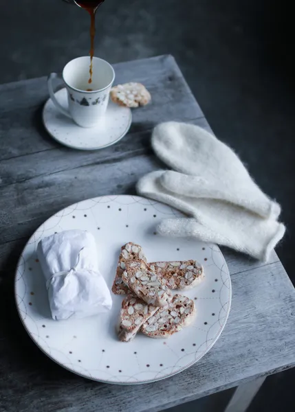Wik & Walsøe Julemorgen Girlander Tallerken - 2 stk.