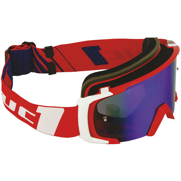 luc1 - Masque Lucky - Team Luc1 Gogglecros 44/45 Rouge / Blanc