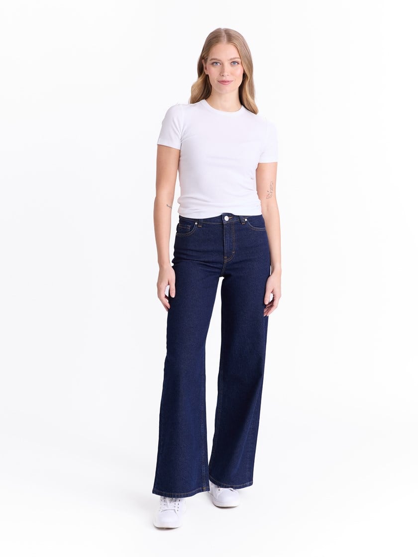 Estelle wide jeans Dark Denim