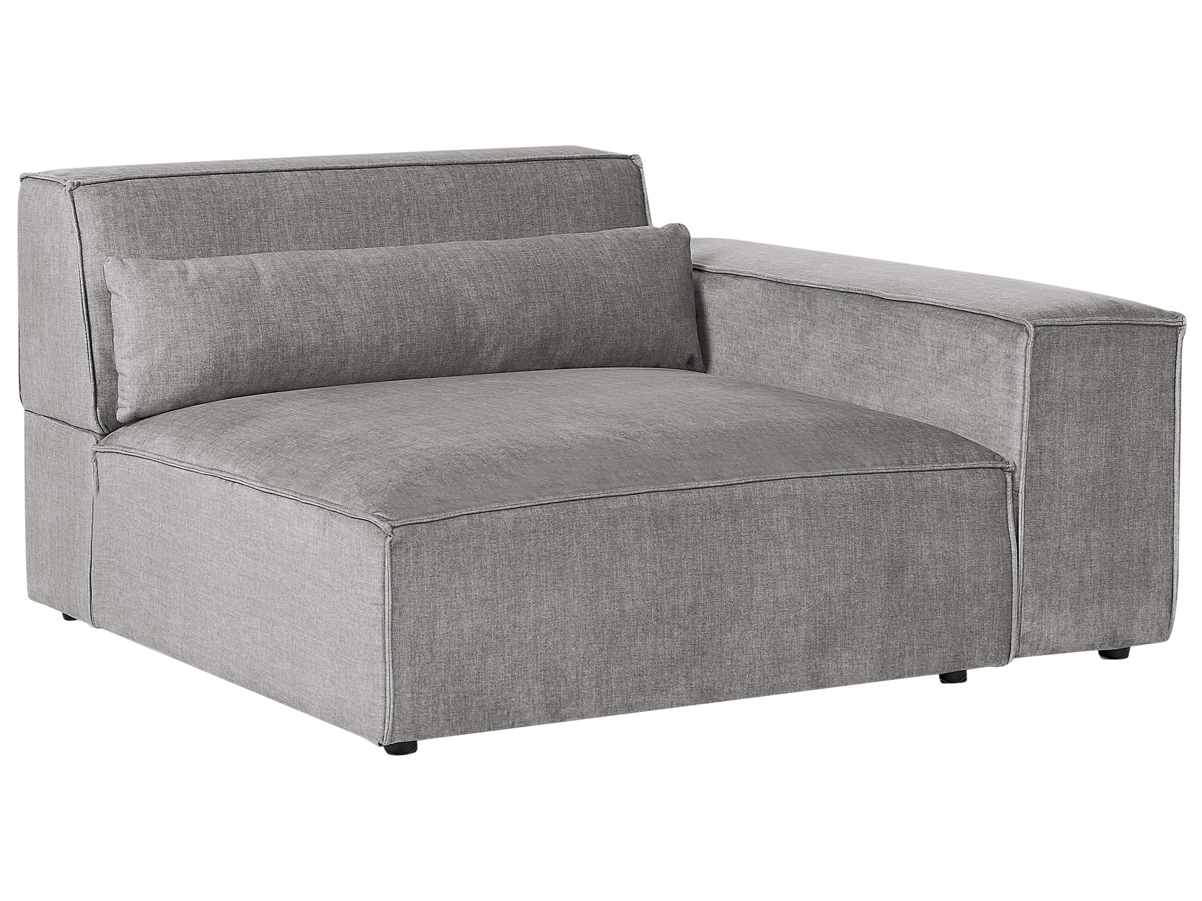 Modulaire bank 2-zits HELLNAR Stof Grijs