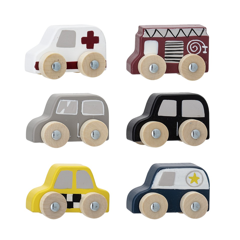 Bloomingville MINI - Avin Legetøjsbil, Grå, FSC®100%, MDF - (82045931)