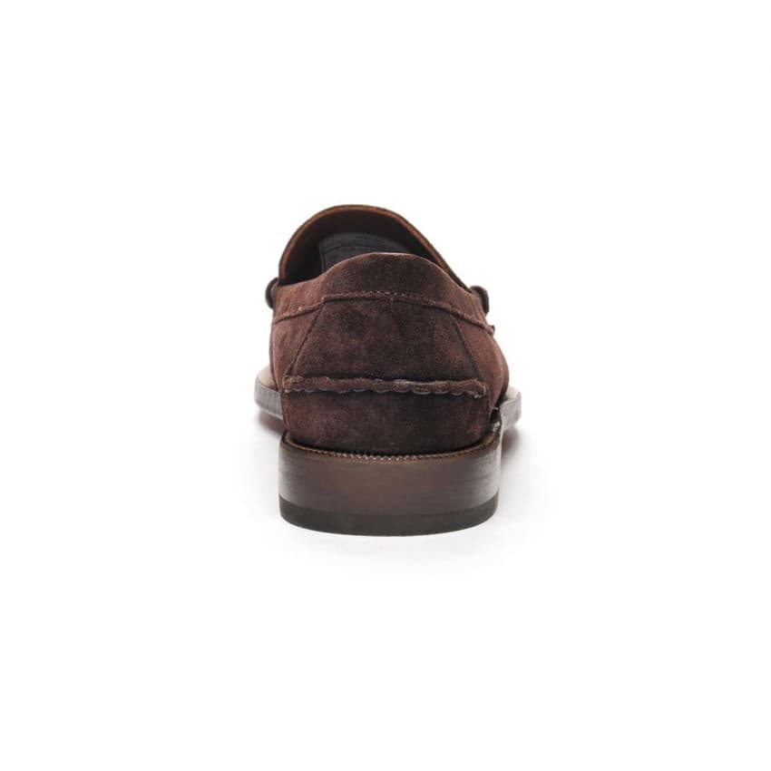 CLASSIC DAN SUEDE DK BROWN MOCASSIN-Mocassin pour homme en suede