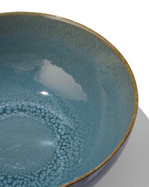 bol - 26 cm - Porto - émail réactif - bleu