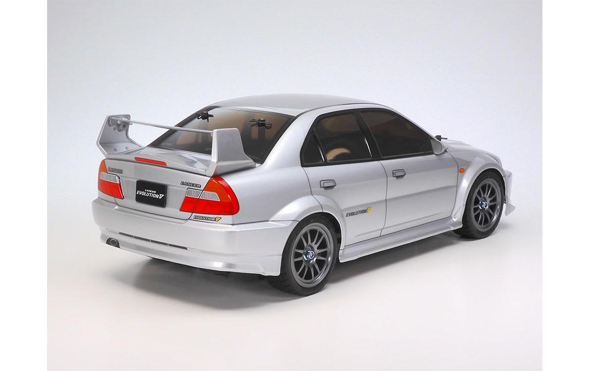 Tourenwagen Mitsubishi Lancer EVO V TT-02 Kit mit ESC, 1:10<br>On-Road Modell auf bewährtem TT02 Chassis