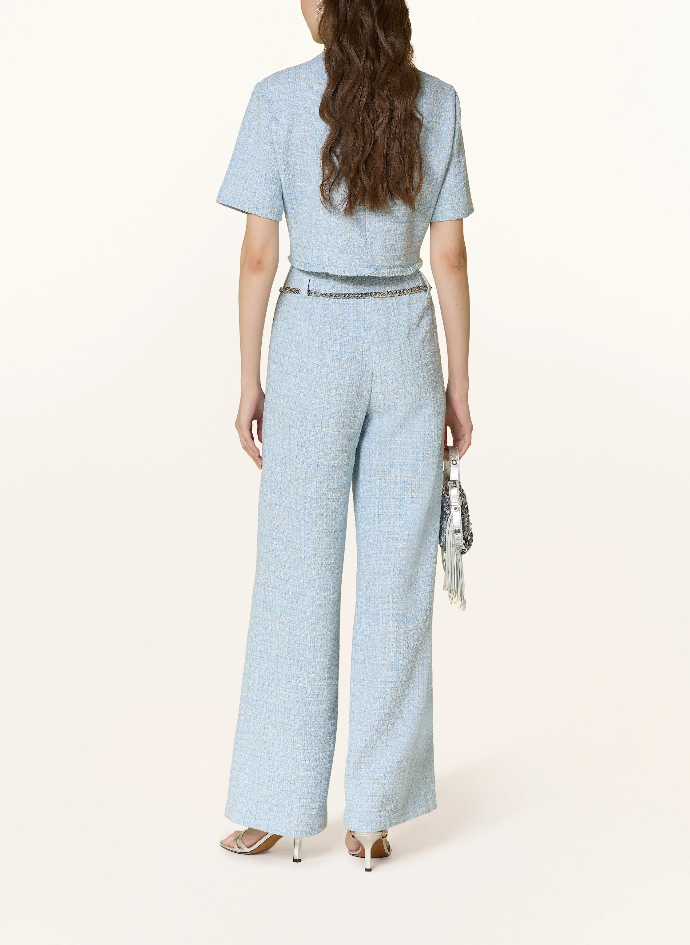maje Cropped-Jacke aus Tweed