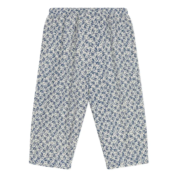 Petit Bateau Sarouel Mirabeau Gaze de Coton | Bleu