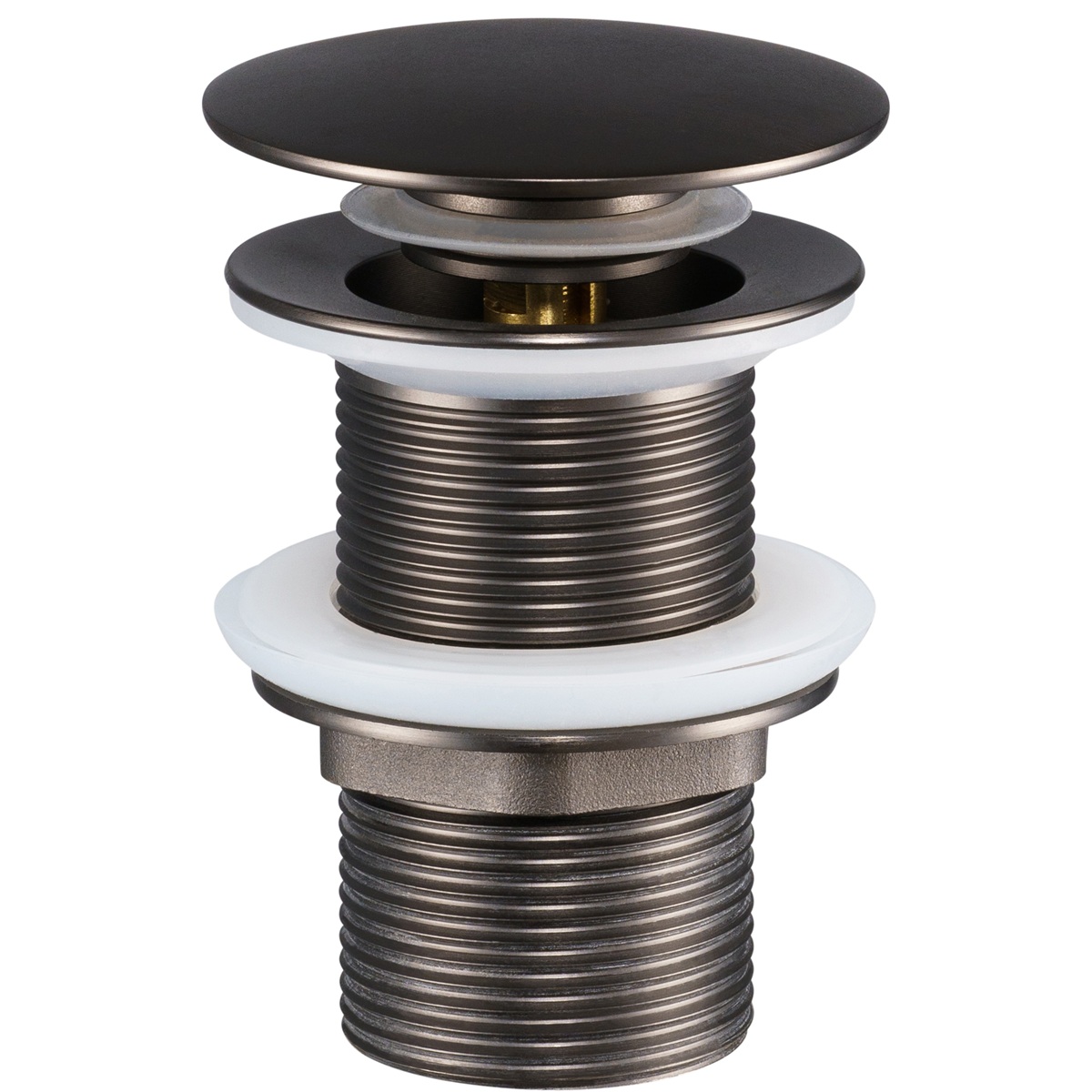 Comad afvoerplug met clicksysteem grijs