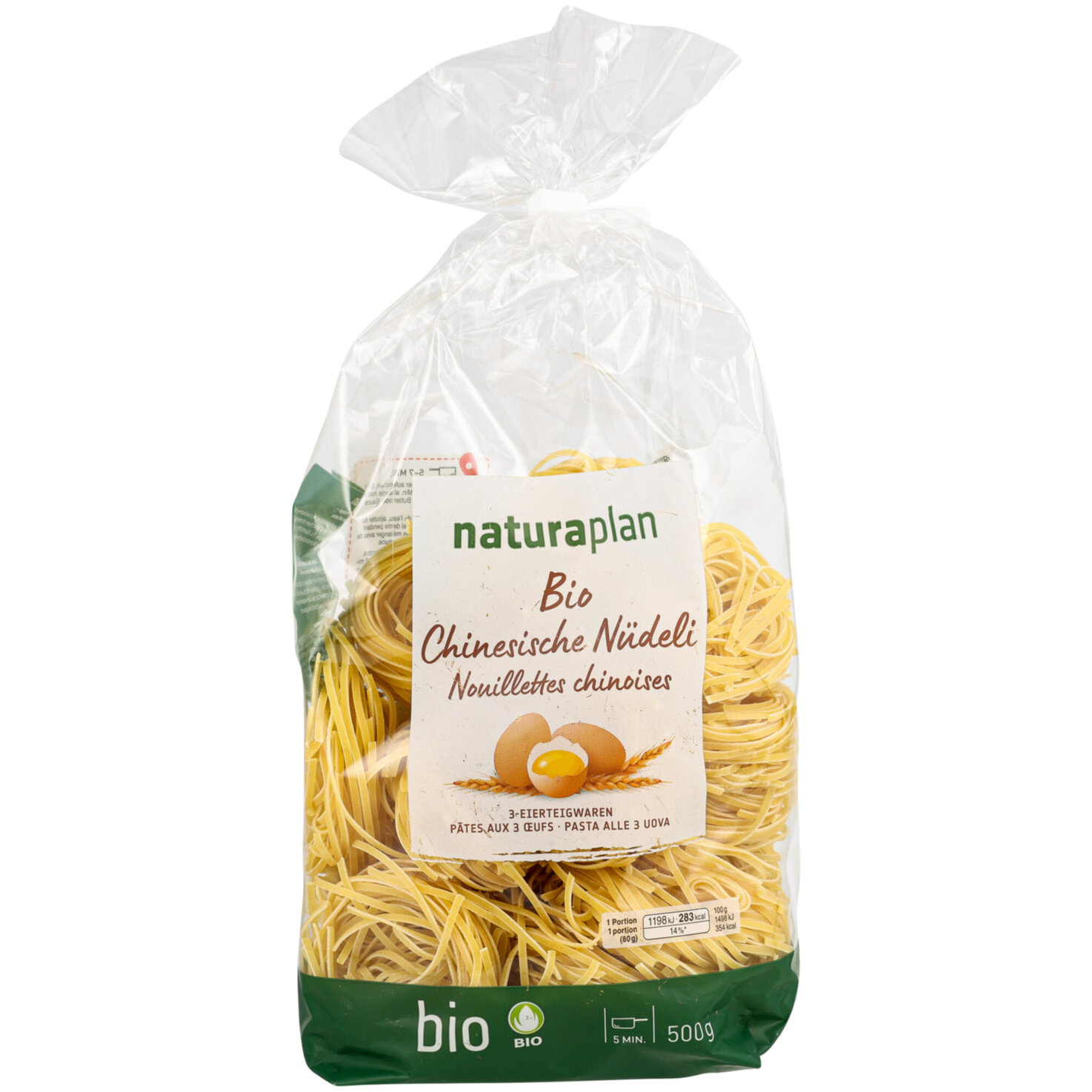 Naturaplan Bio Chinesische Nüdeli 3-Eier