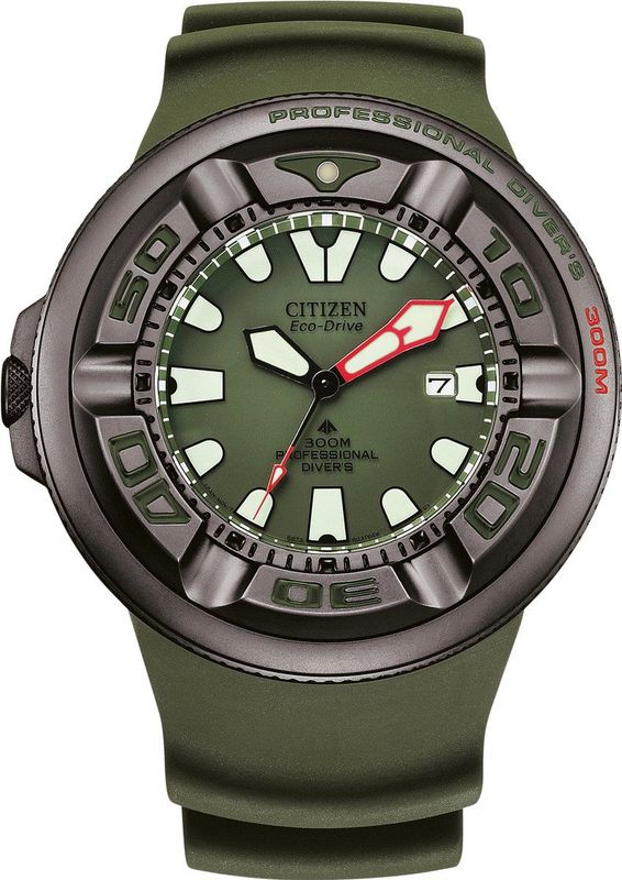 Citizen - Promaster - Duikhorloge - Groen - RVS - 300 Meter Waterdicht