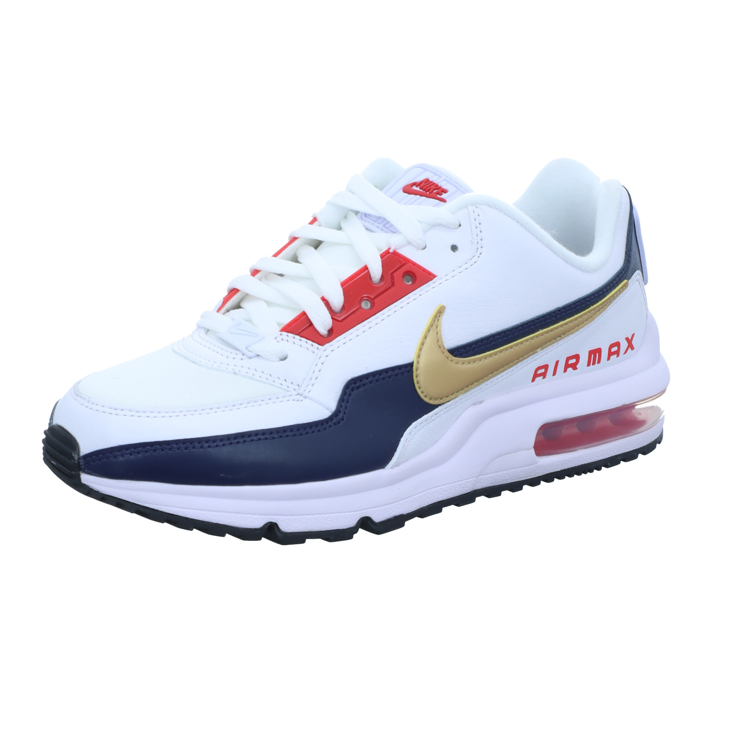 Nike Herren-Sneaker Air Max LTD 3 Premium Weiß-Blau-Gold-Rot