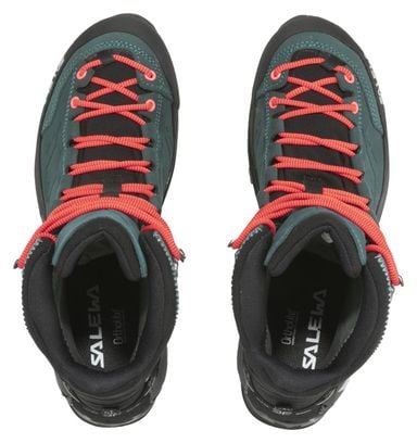 Chaussures de Randonnée Femme Salewa Mountain Trainer Mid Gore-Tex Bleu