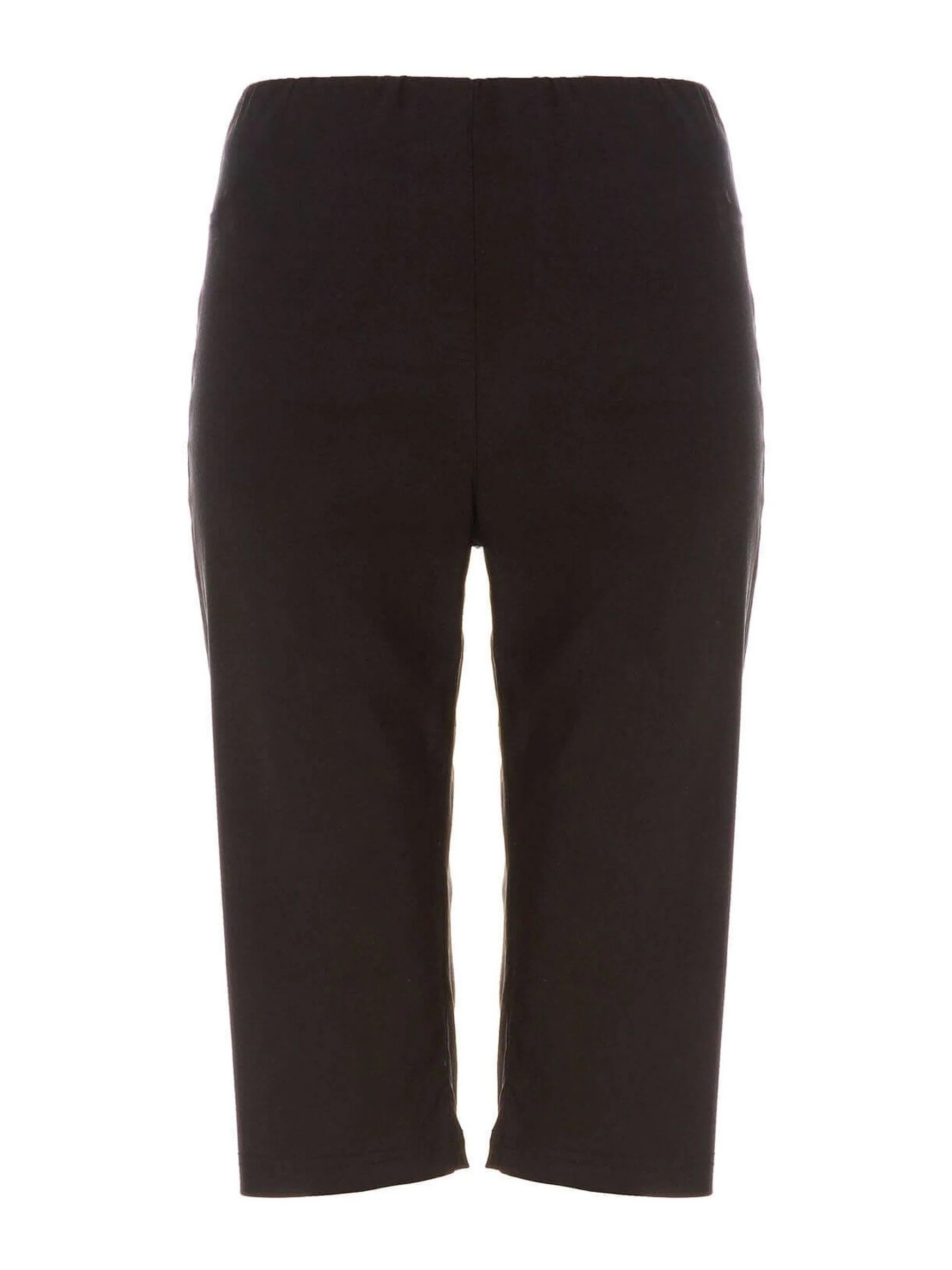 Zwart - Roman - Knielange stretchshort