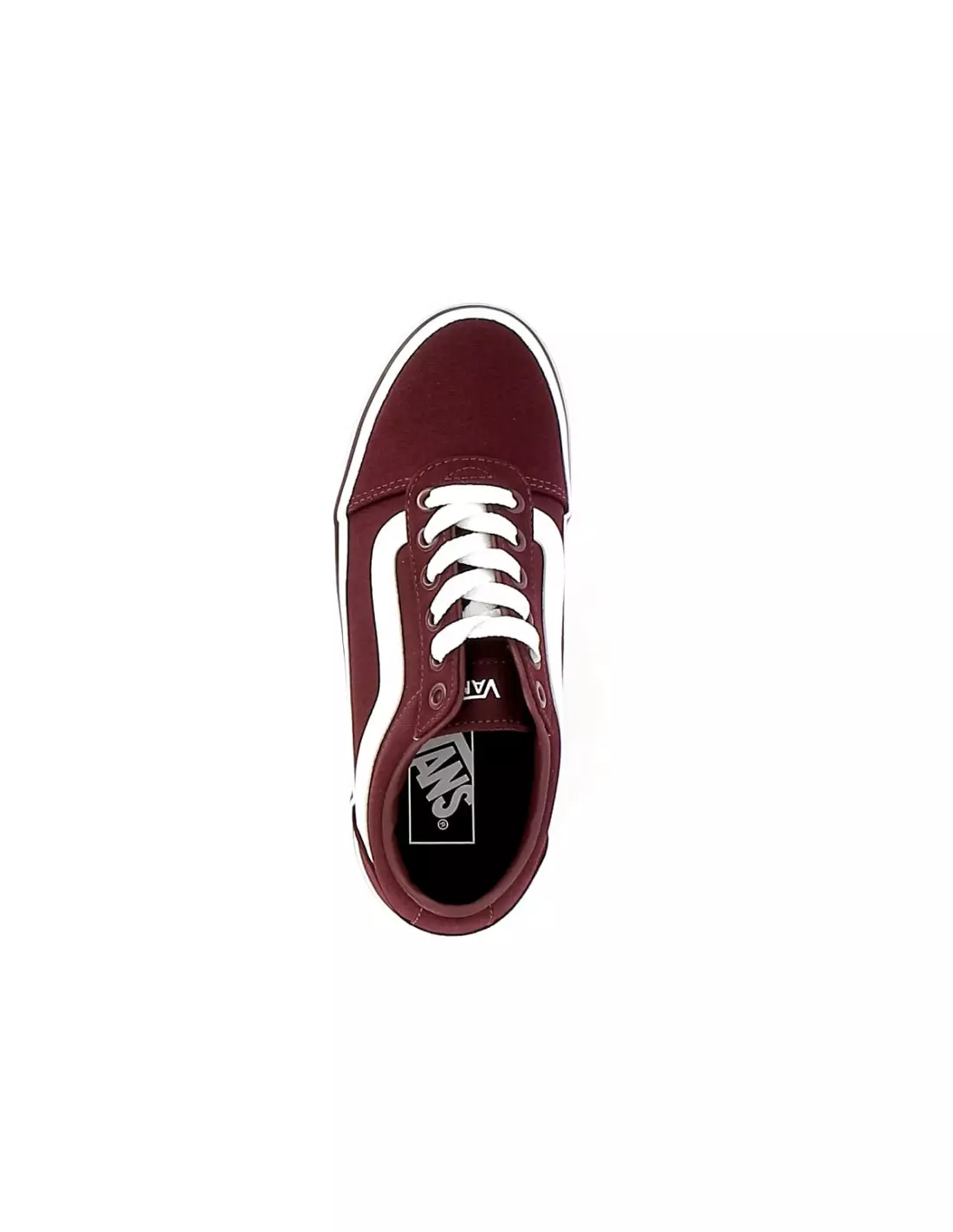 VANS WARD CANVAS - Baskets Burgundy