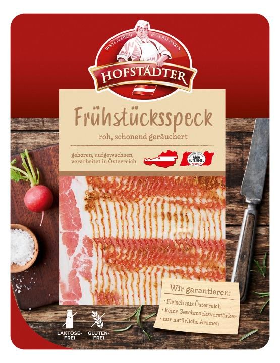 Hofstädter Frühstücksspeck Geschnitten