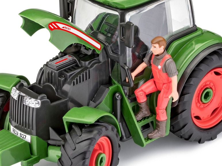 Tractor met aanhanger