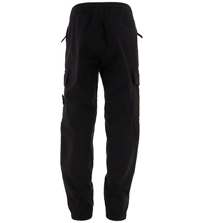 Stone Island Hosen - Schwarz m. Logo