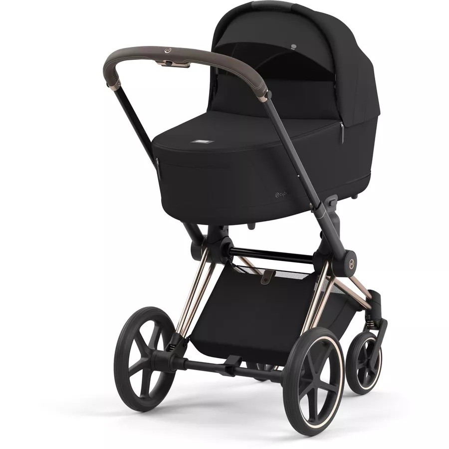 cybex PLATINUM Kombikinderwagen New Priam Priam Rosegold Sepia Black