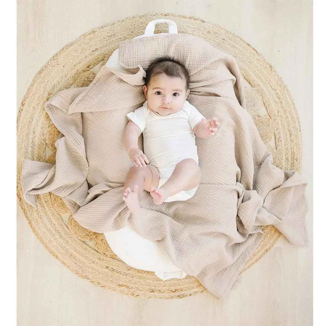 Simmons Couverture Mousseline Deluxe - Beige