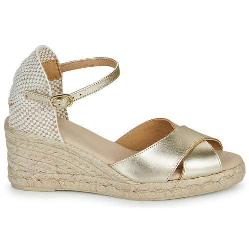 Geox - D GELSA LOW - Doré / Beige