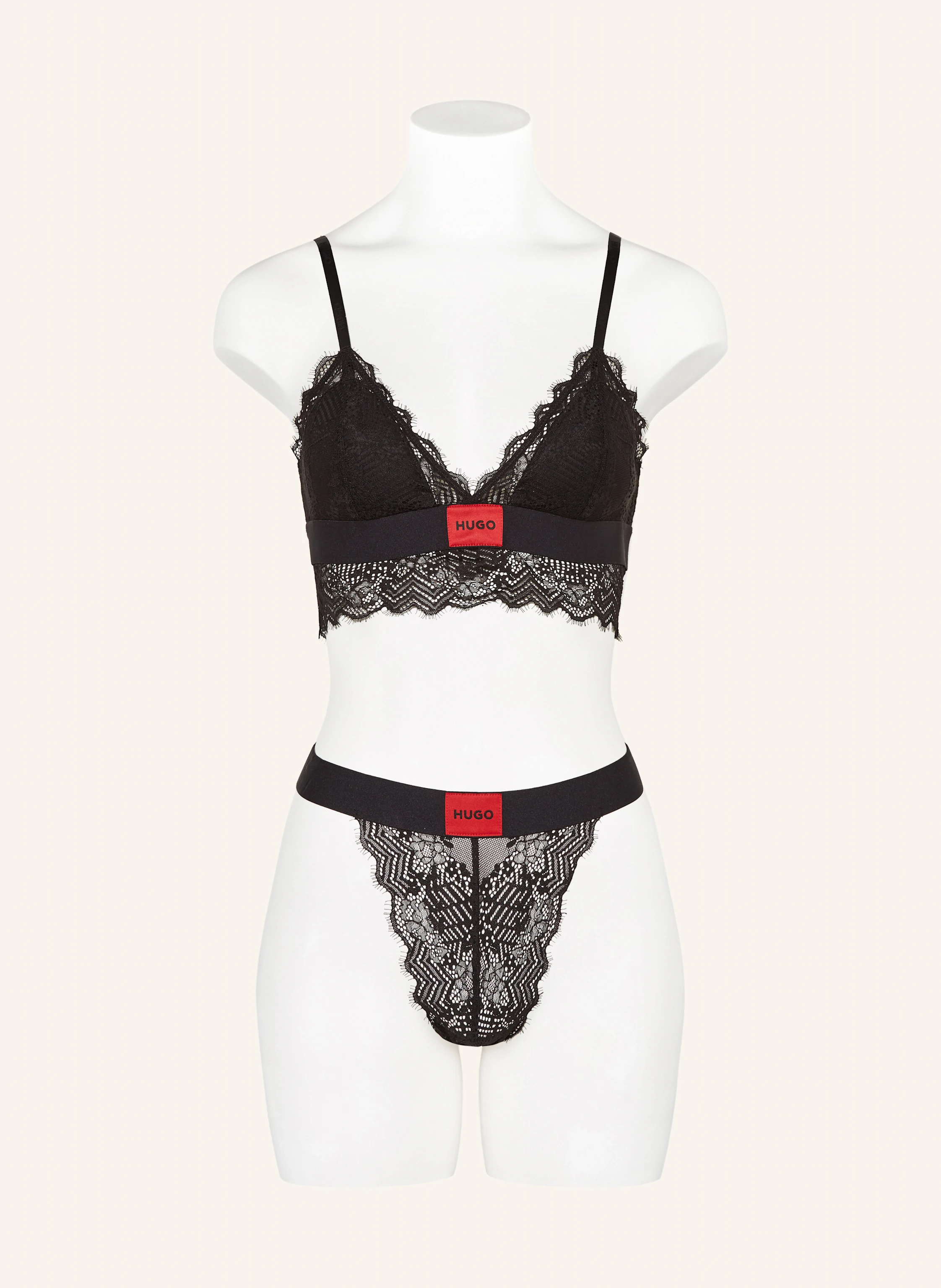 HUGO Triangel-BH LACE
