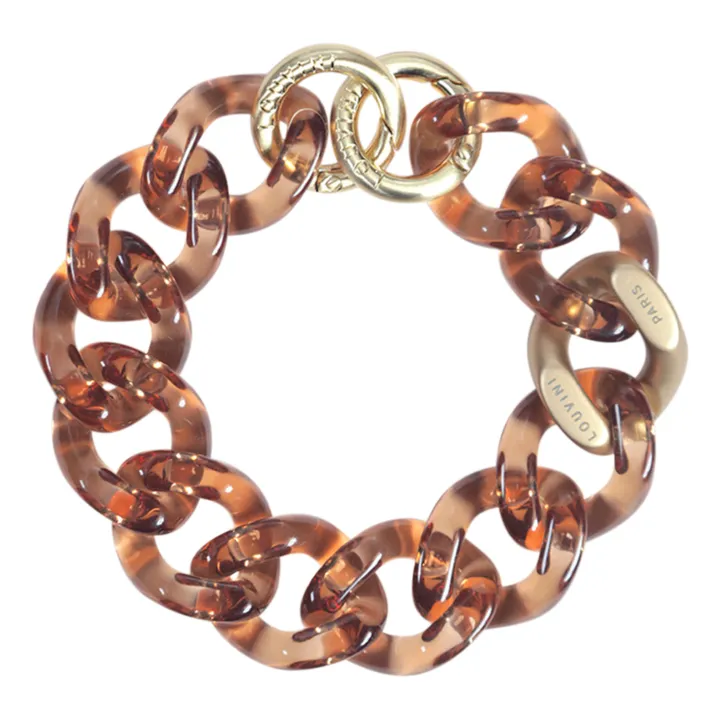 Louvini Bracelet chaîne Petit Zoé | Ambre