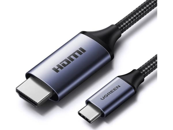 Ugreen USB-kabel UGREEN CM565 USB C/HDMI 2.1-kabel 8K 60Hz 1,5m grå
