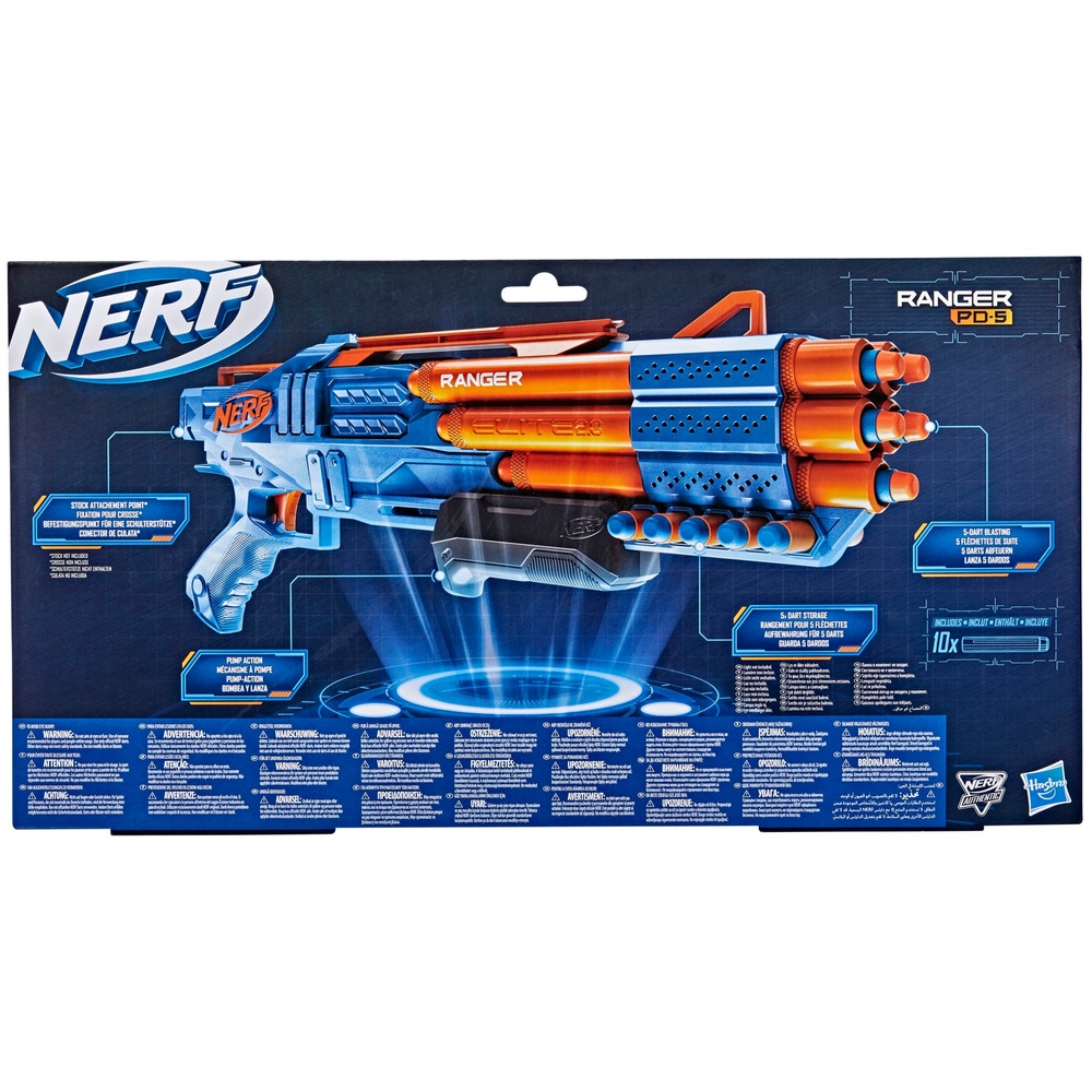 NERF Elite 2.0 Ranger PD-5 Blaster