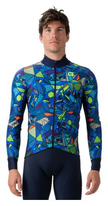 Maillot Manches Longues Alé Over Bleu