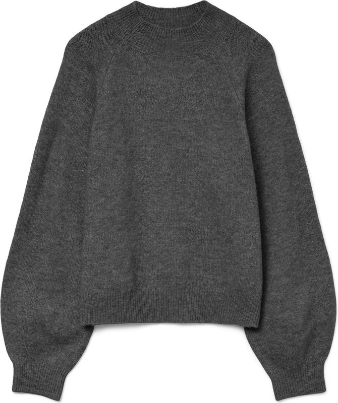 Vmleaf - Gebreide Pullover - Hoge Hals - Lange Mouwen - Regular Fit