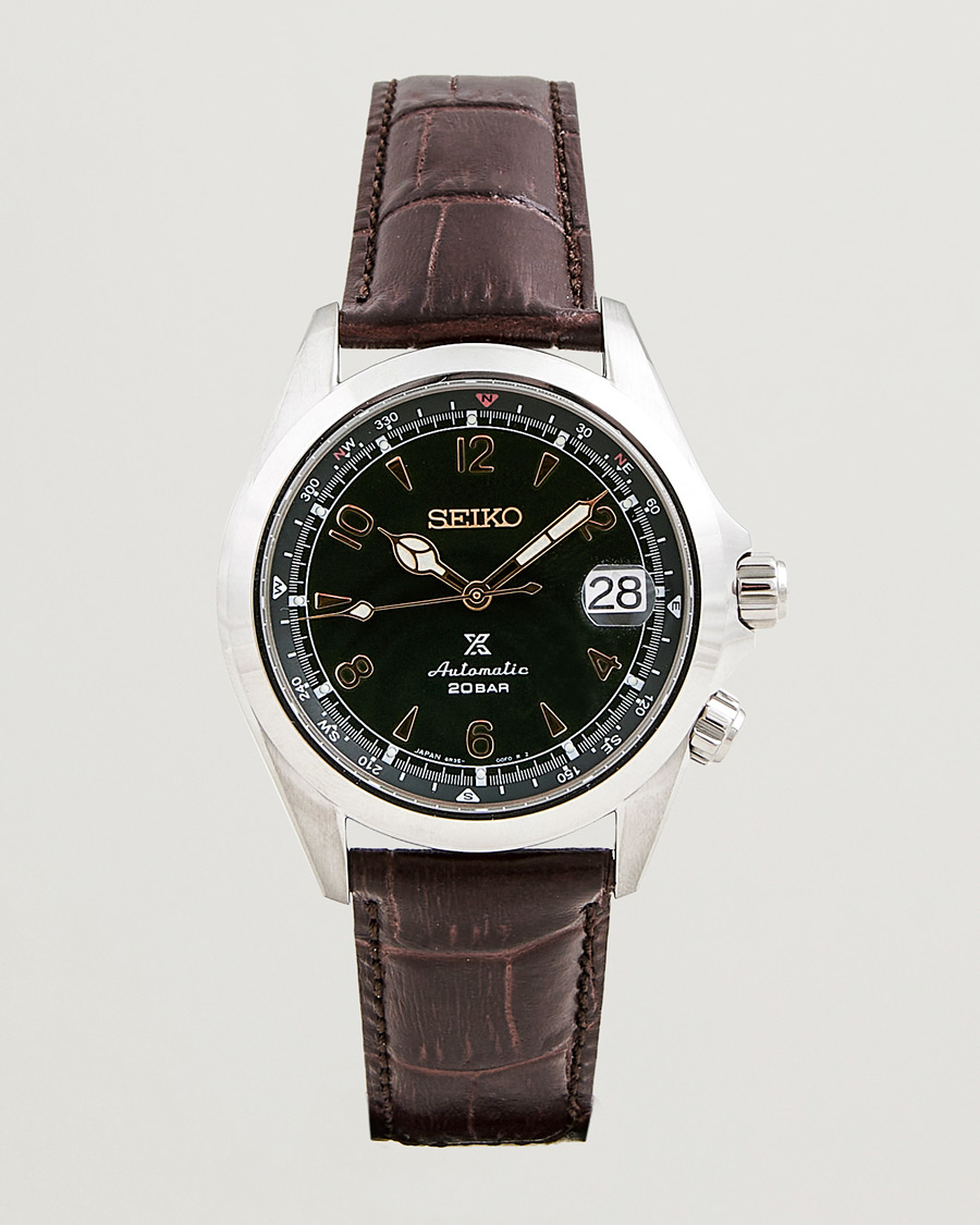 Seiko Prospex Automatic Leather 40mm Green Dial
