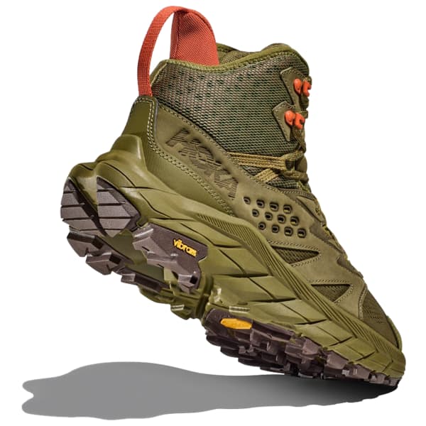 Chaussure de randonnée mid HOKA ONE ONE M ANACAPA BREEZE MID AVOCADO / BURNT OCHRE