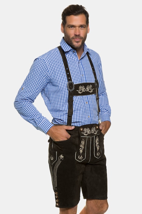 JP 1880 Trachtenhose, echtes Leder, Stickereien