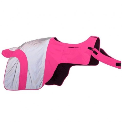 Manta de exercício Mercury para cavalos, rosa