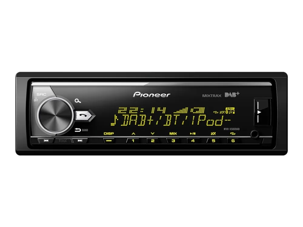 Pioneer MVH-X580DAB - Bil - digital modtager - in-dash - Single-DIN - 50 watt x 4